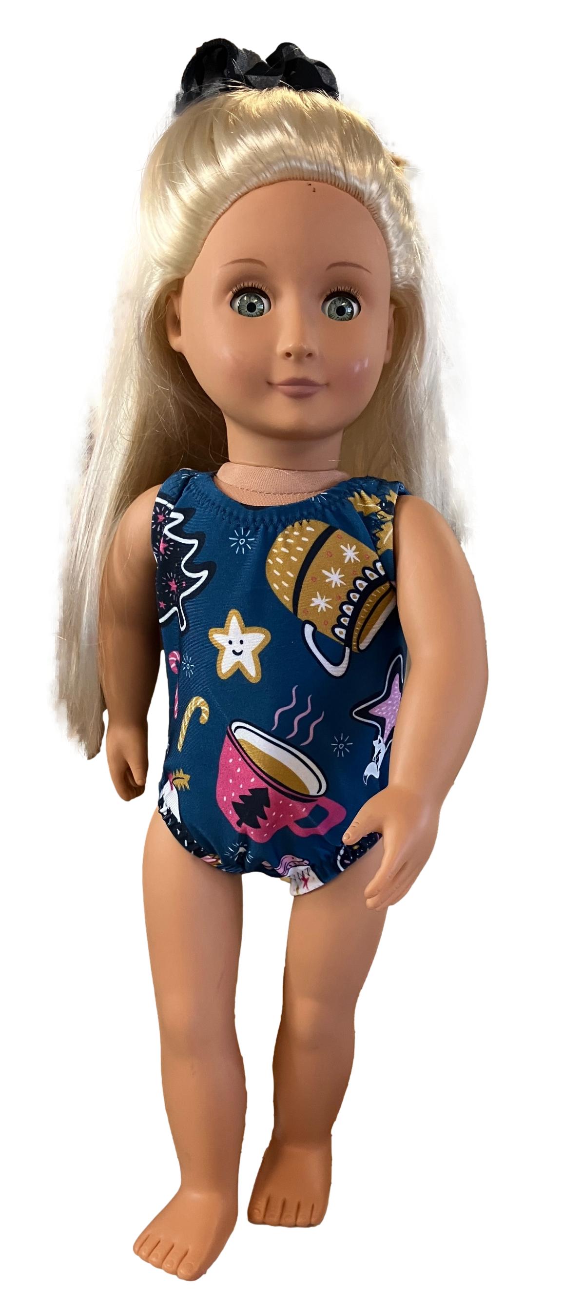 Cup of Joy Tumble Matching Doll Leotard