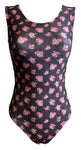 Foxy's Garden of Roses Leotard for girls 