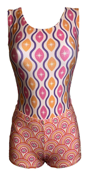 Waves & Sunshine Mash Leotard