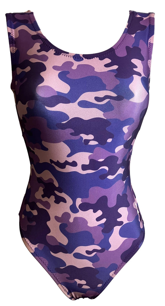 Purple Camo Leotard