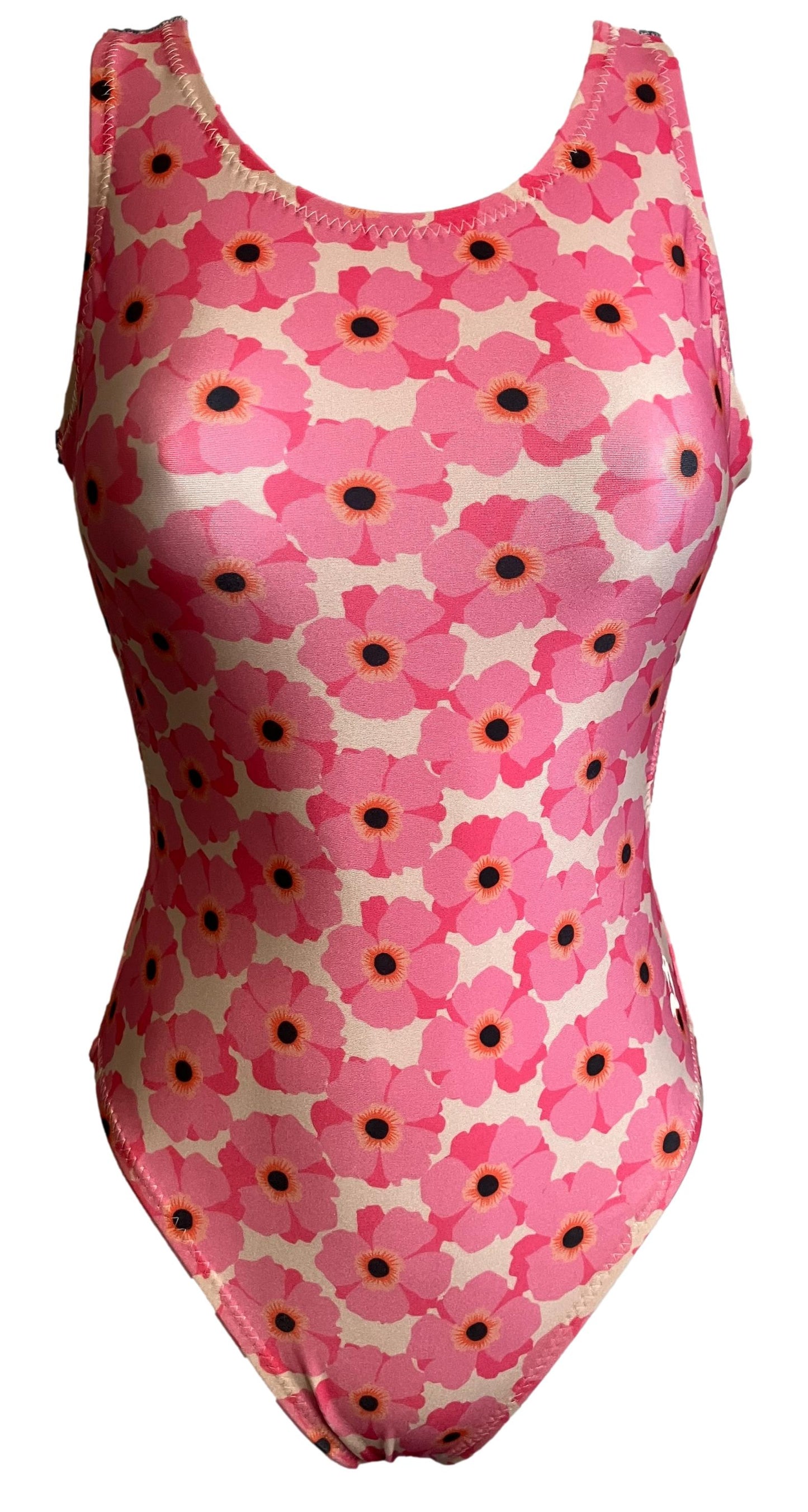 Front Poppy Leotard