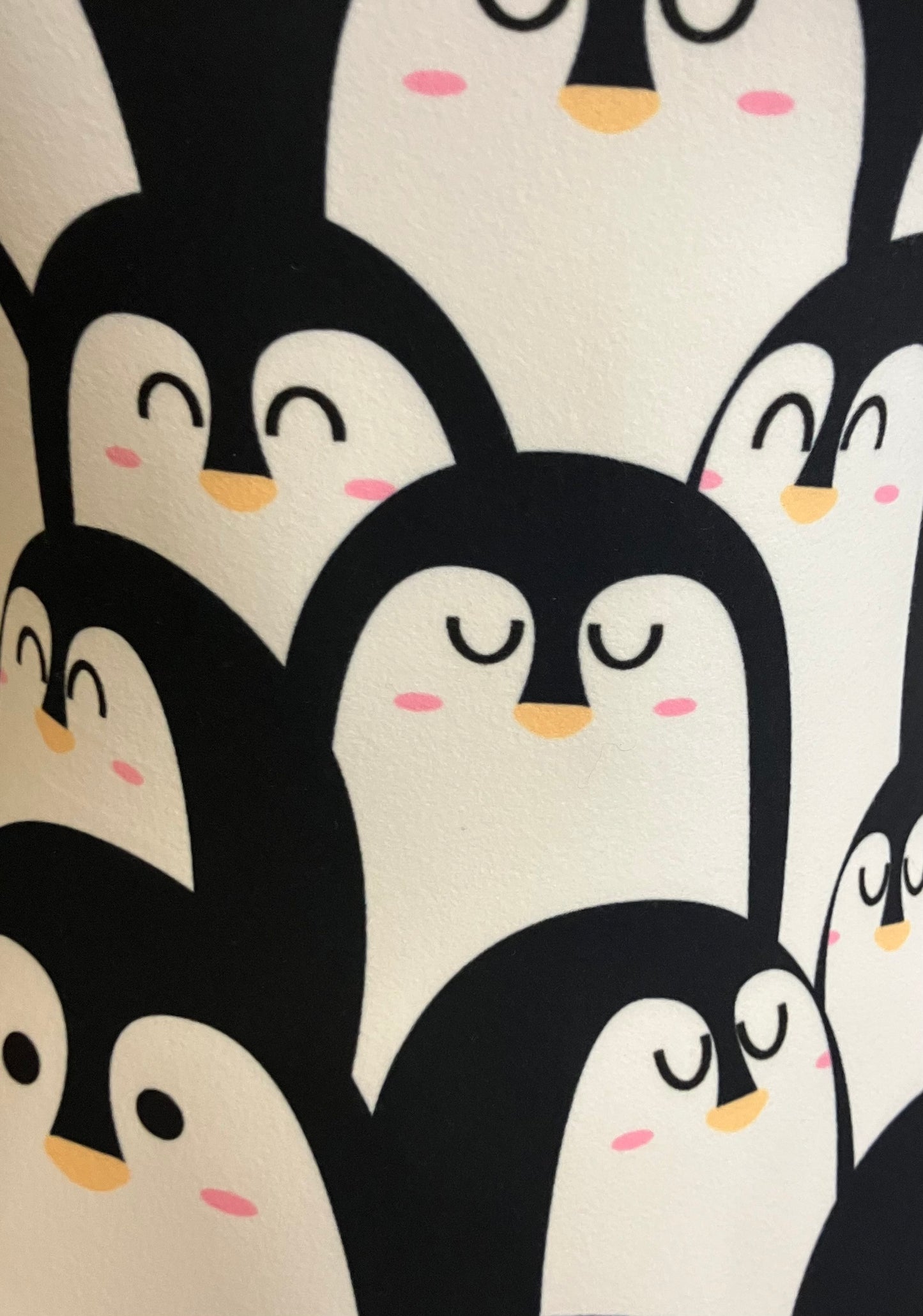 Fabric Shot Foxy's Ultra Soft Penguins Leotard