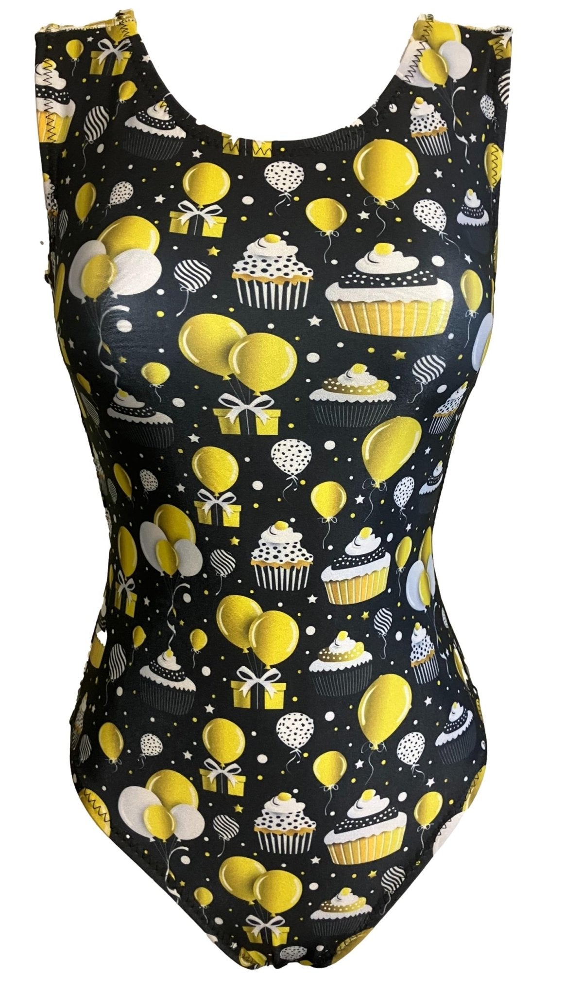 Birthday Celebration Gymnastics Leotard - Foxy's Girls Leotard for Parties! - Foxy’s