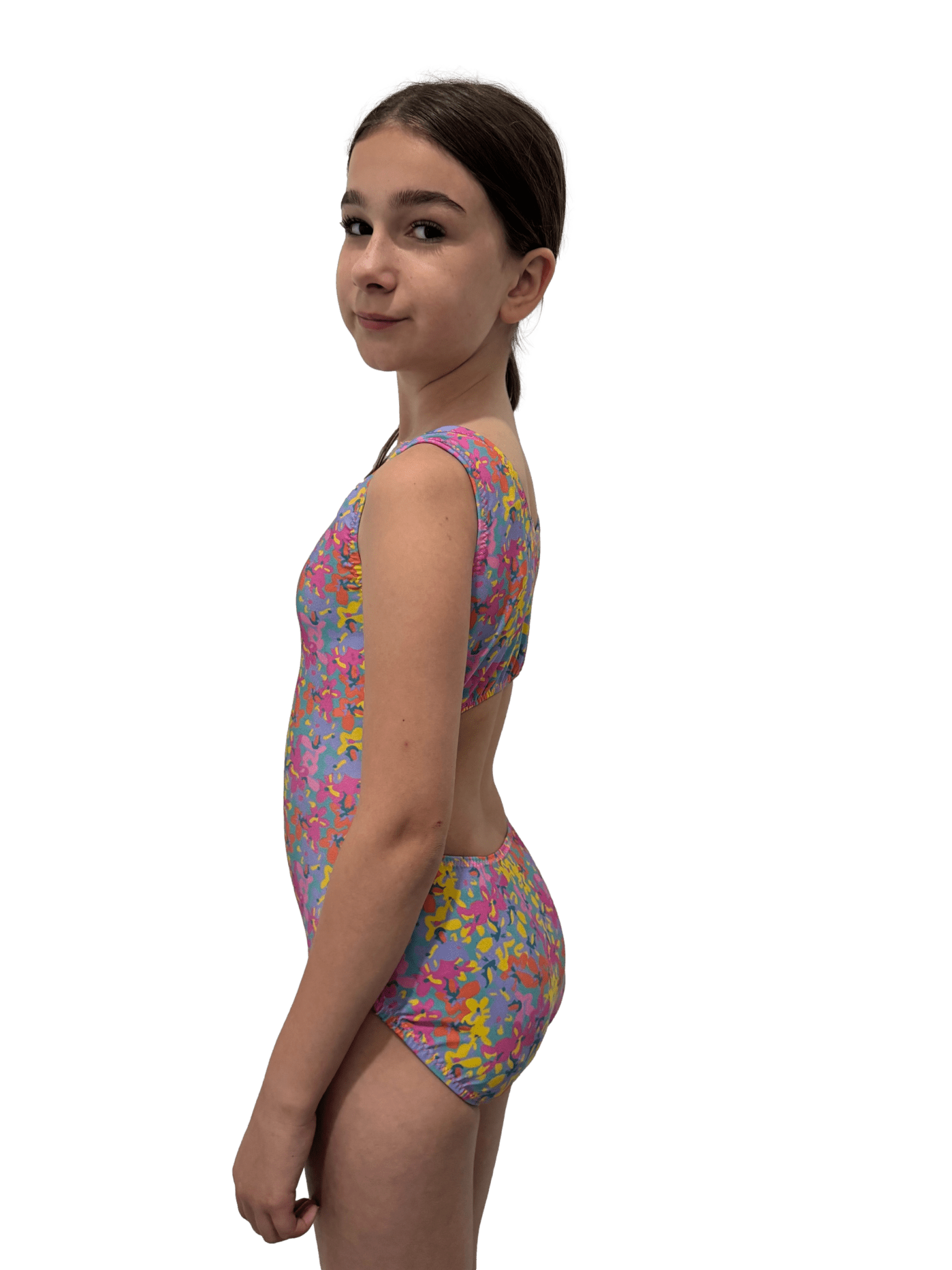 Petal Pop Gymnastics Leotard - Floral Leotard for Girls | Foxy's - Foxy’s