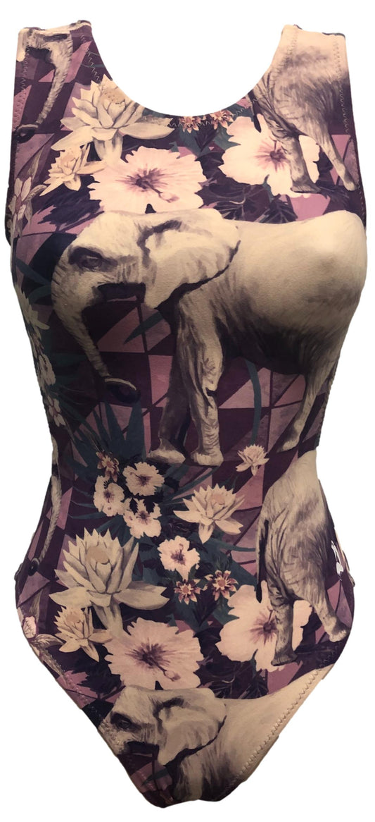 Ultra Soft Elegant Elephant Leotard for Girls