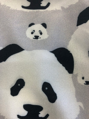 Fabric Shot Panda Bear Leotard 