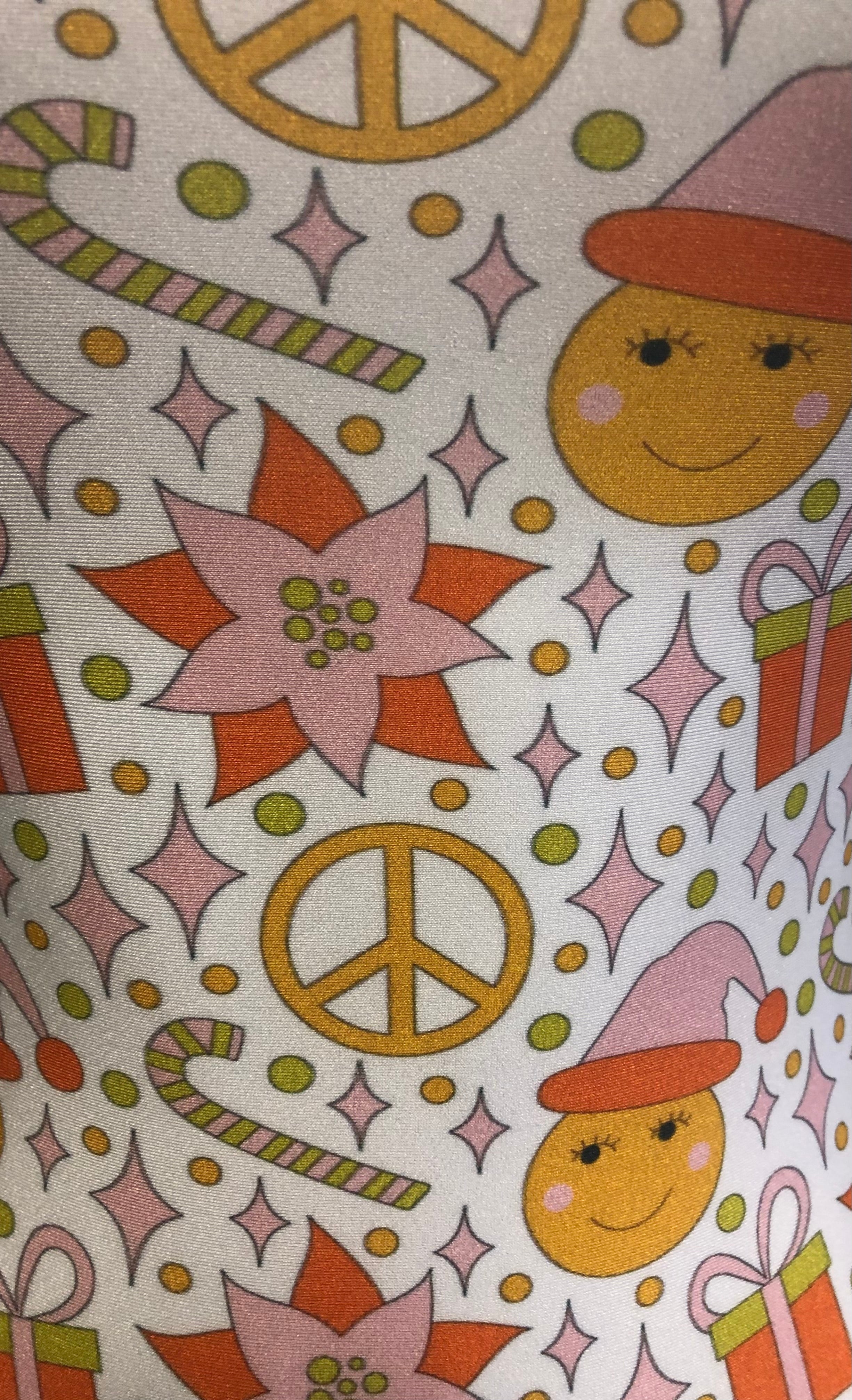 Peace & Happiness Fabric Shot