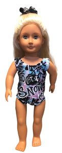 Let it Snow Doll Leotard 
