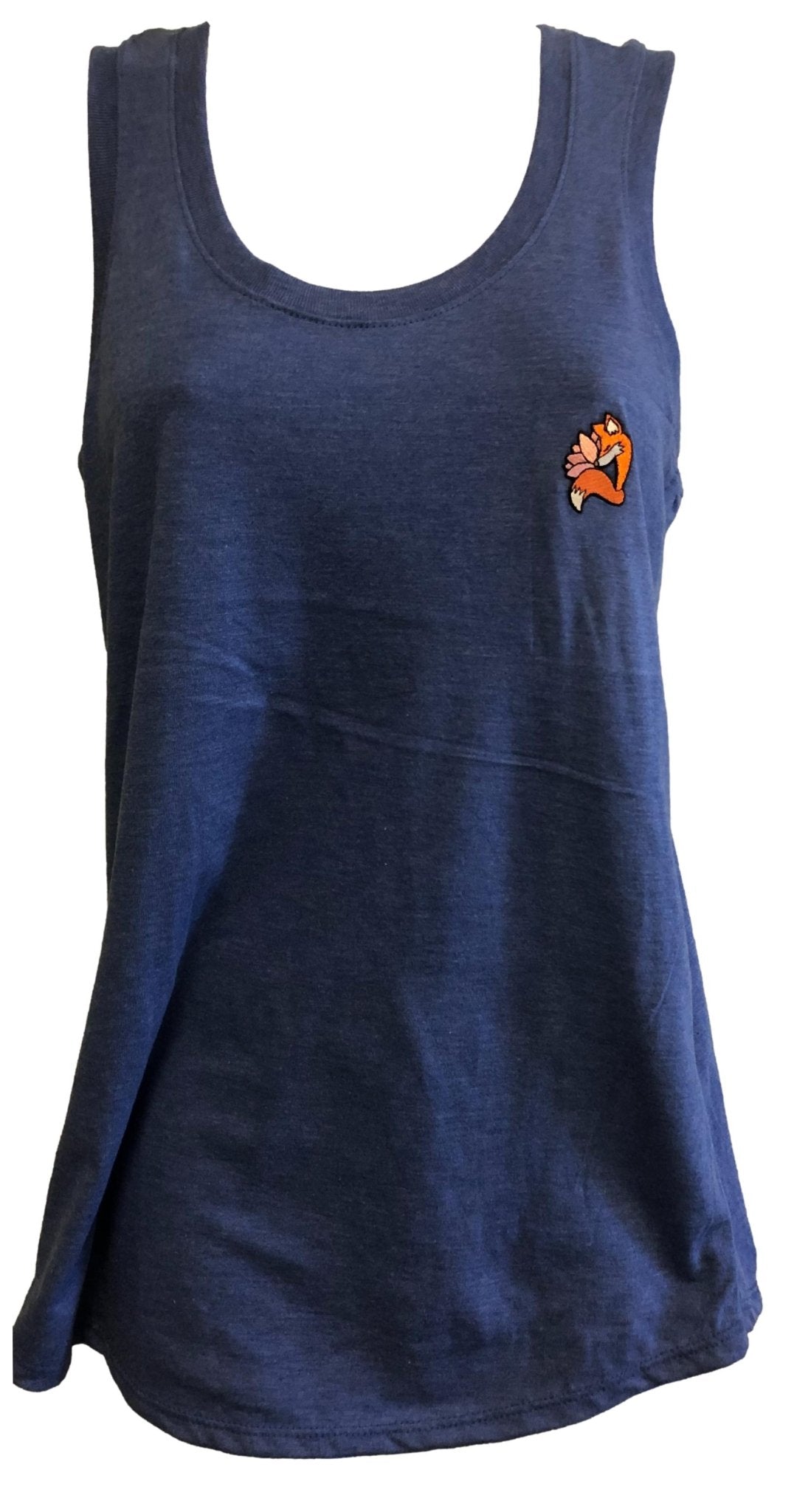 Foxy's Logo Blue Tank Top - Foxy’s