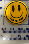 Smiley Face 3" Iron On Patch