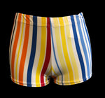  Multi Color Striped Performance Shorts