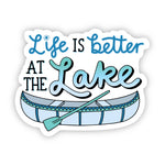 life is better at the lake sticker