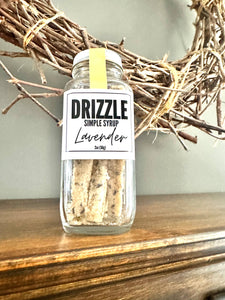 lavender simple syrup infusion kit