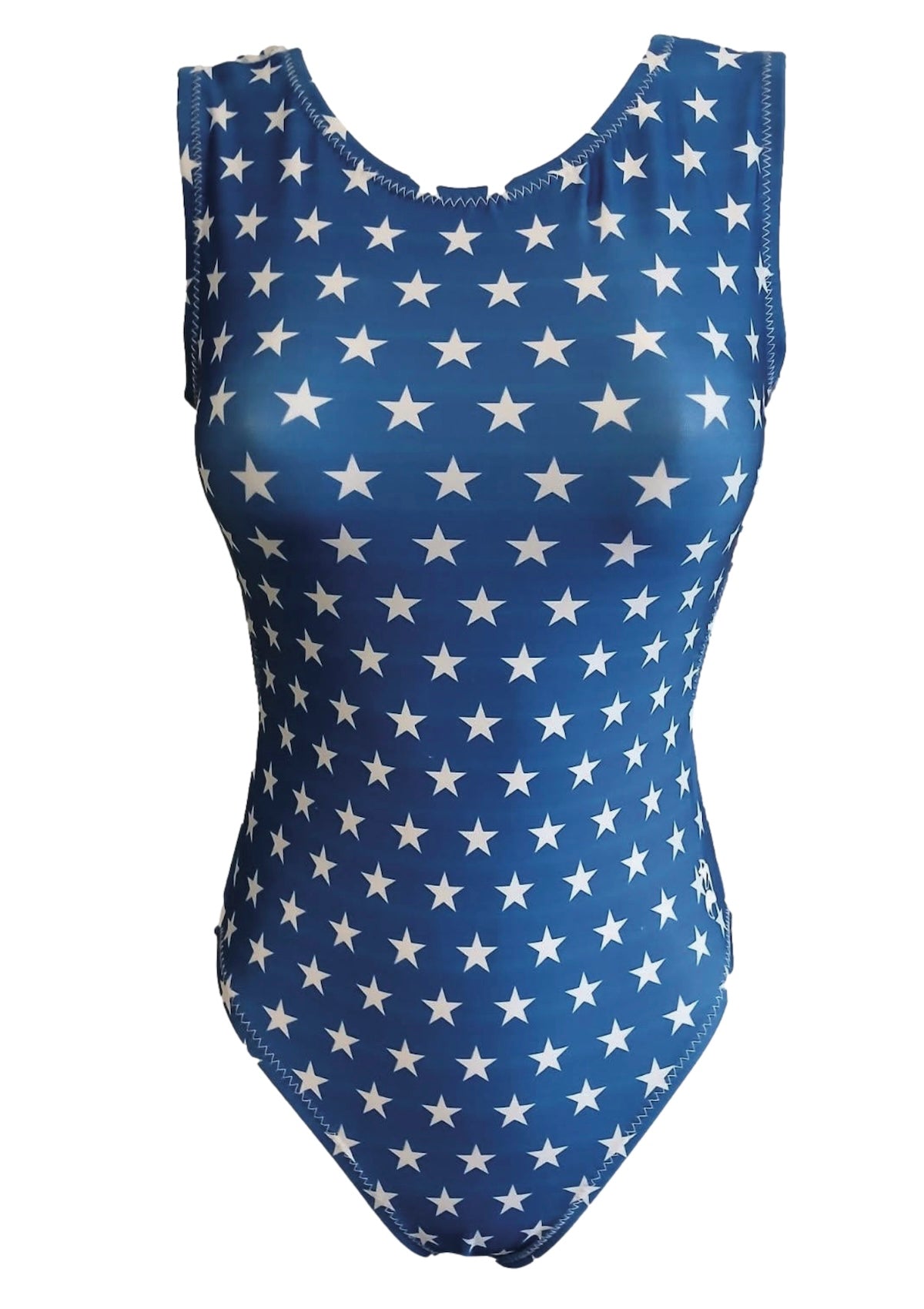 Blue USA Star Leotard - Foxy’s