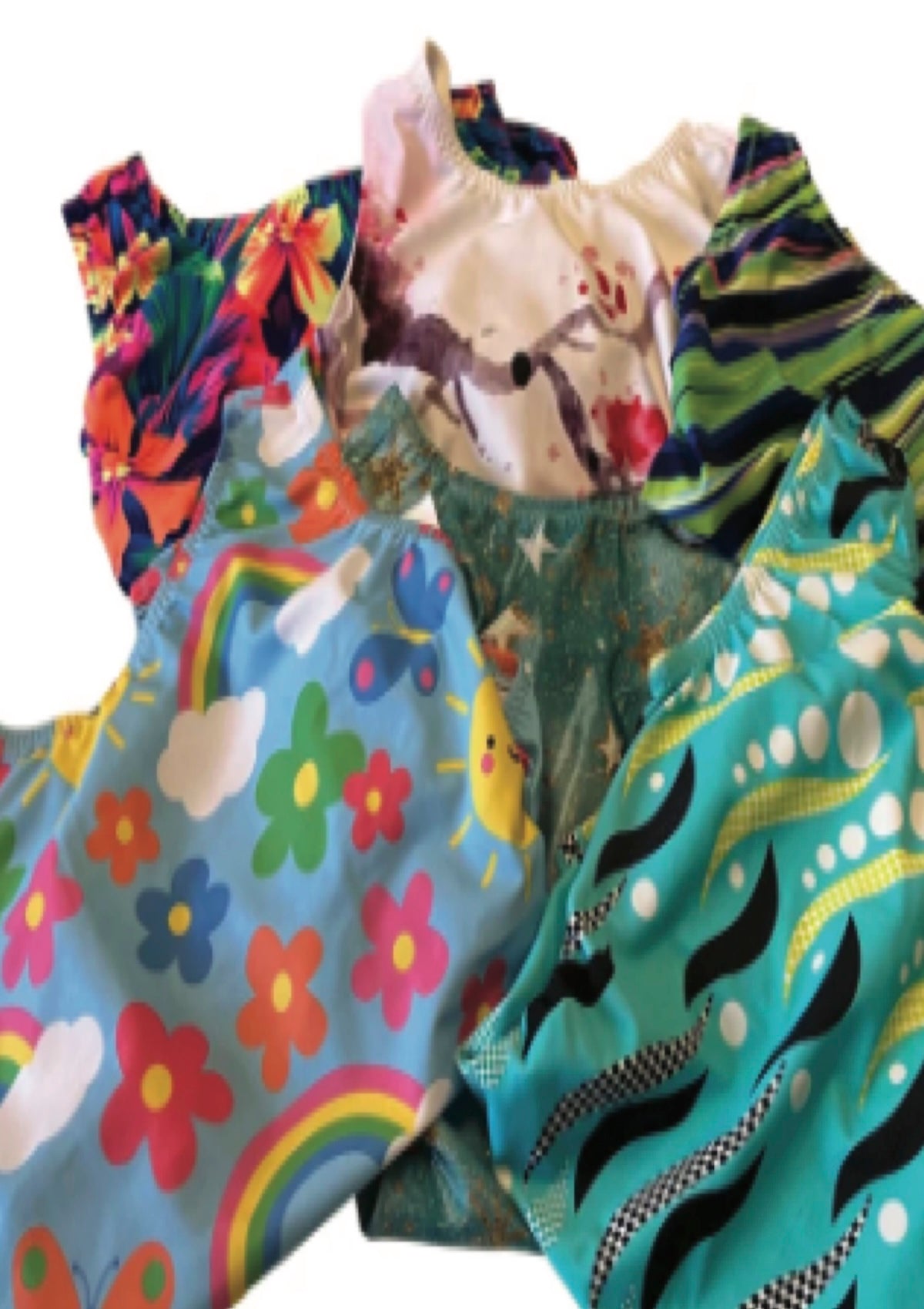 Mystery Leotard Surprise! Fun Gymnastics Leotards for Girls - CHILDREN SIZES - Foxy’s