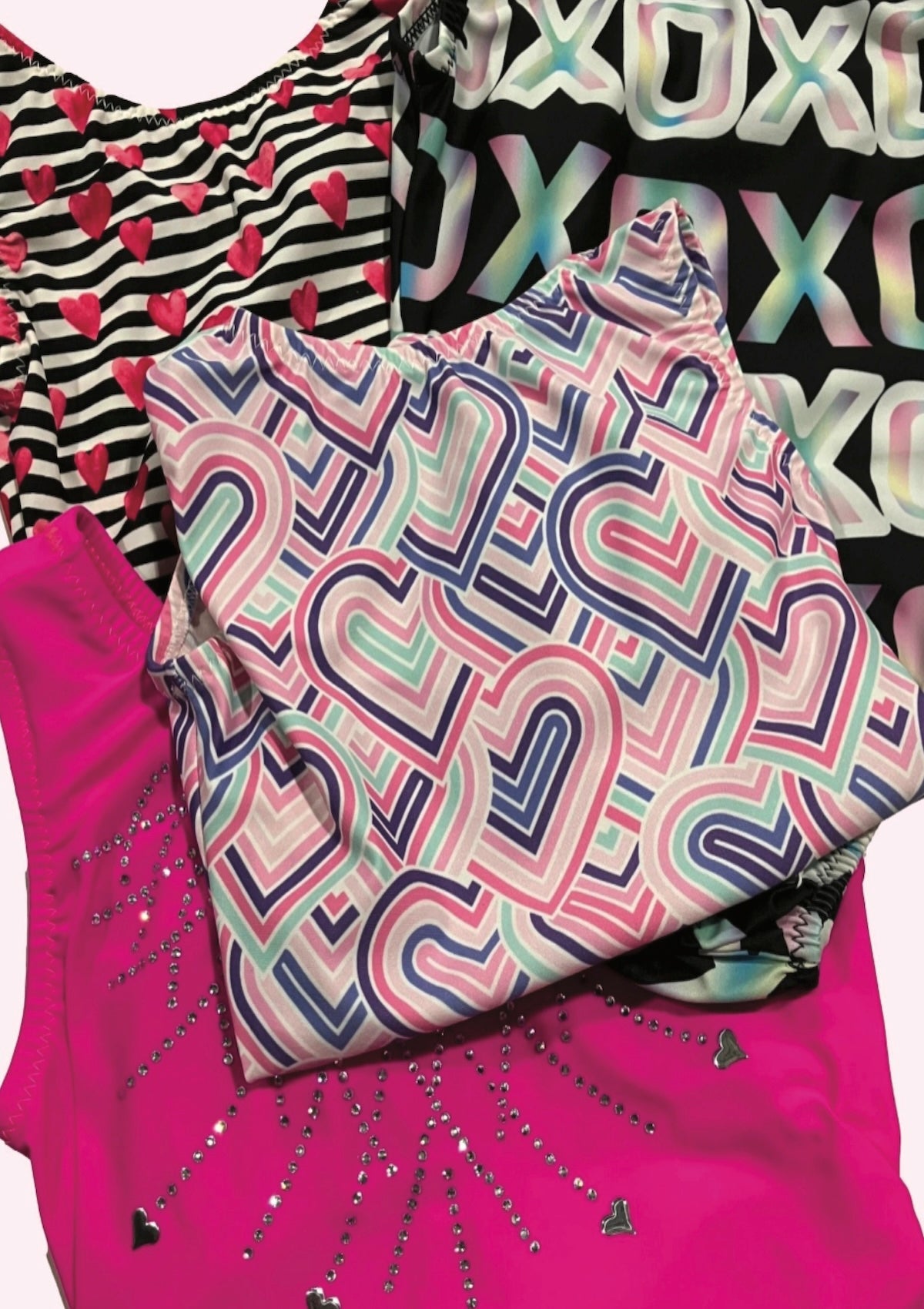 Valentine's Day Gymnastics Leotard Mystery - Foxy's Leos - Surprise Print! - Foxy’s