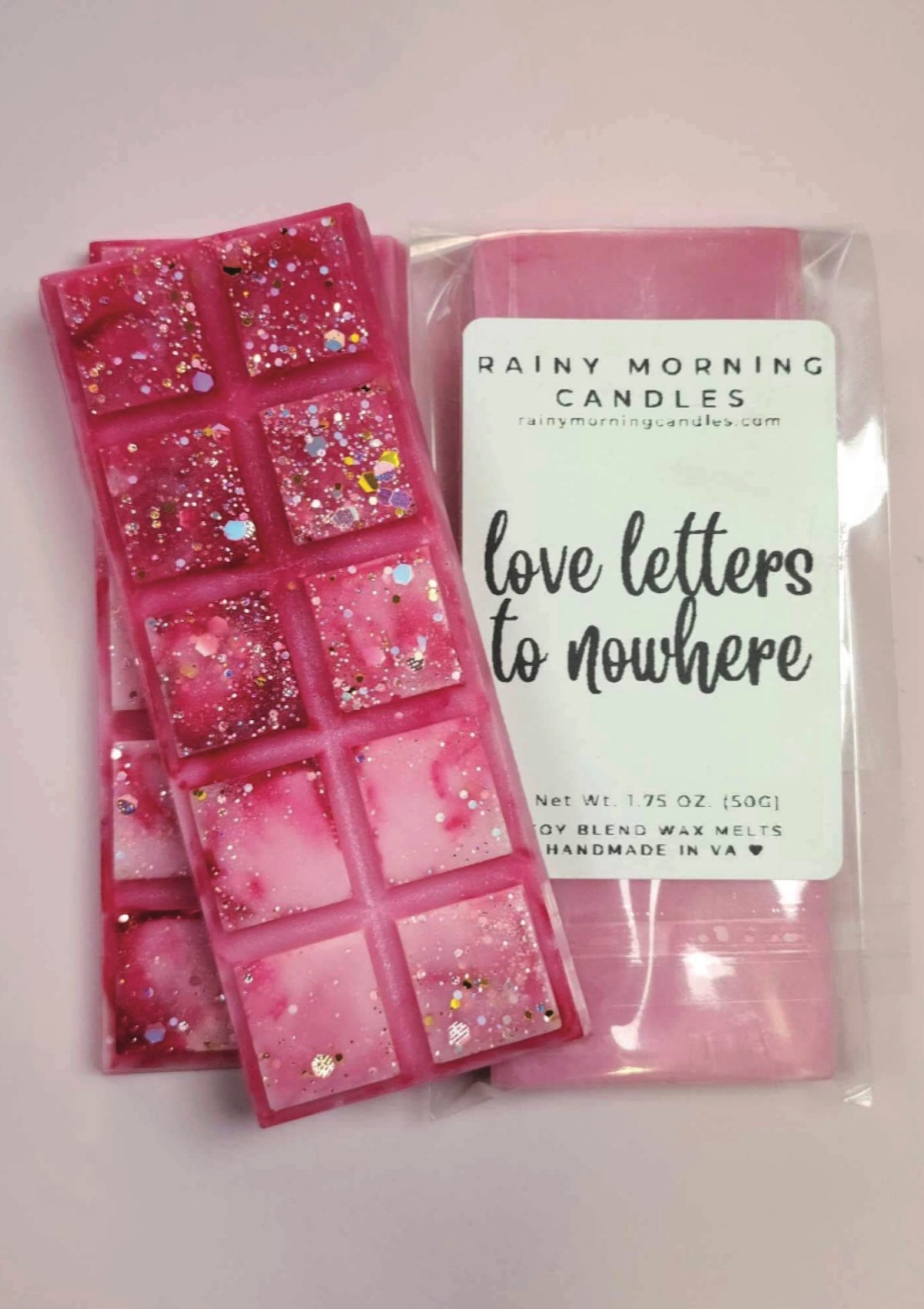 Love Letters to Nowhere | Pink Sugar | Wax Melts - Foxy’s