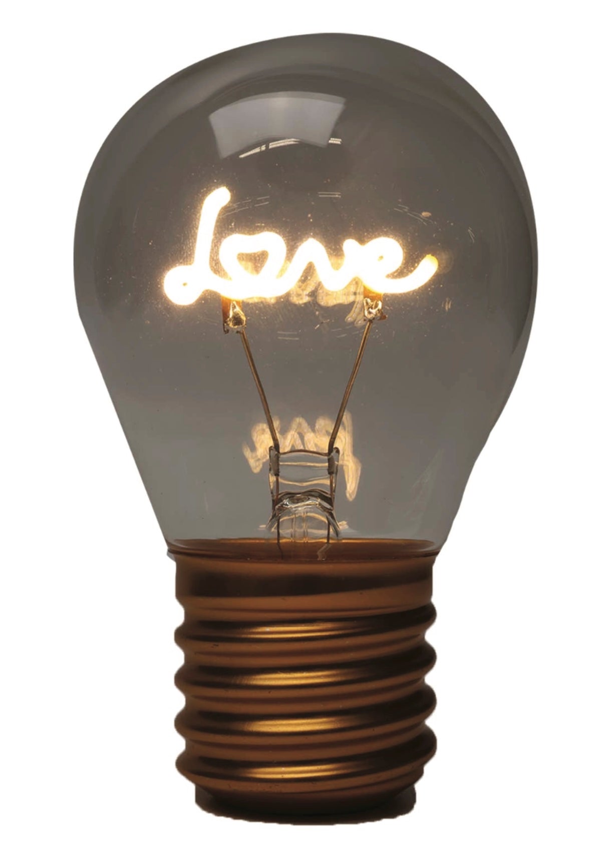 Love Neon LED Light Bulb | Quirky Home Decor | Foxy's
