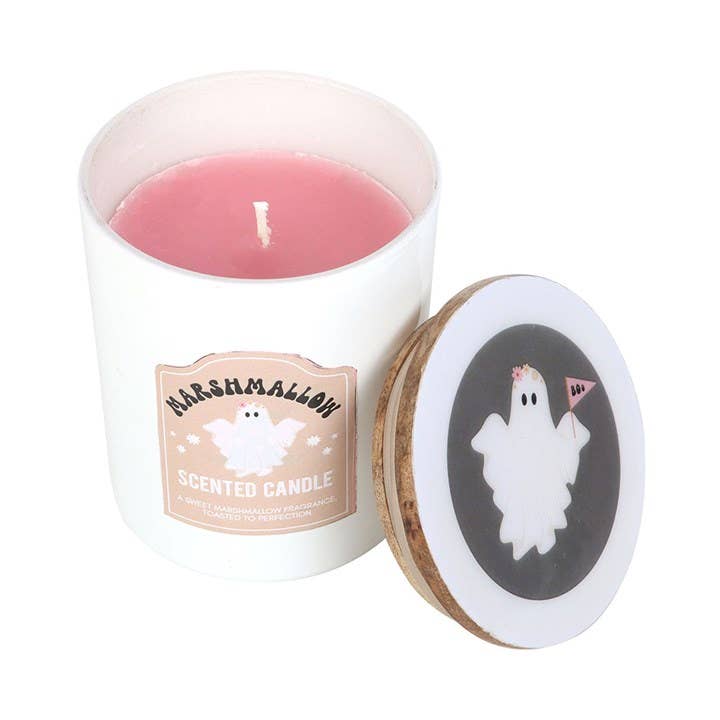 Ghost Toasted Marshmallow Halloween Candle - Foxy’s