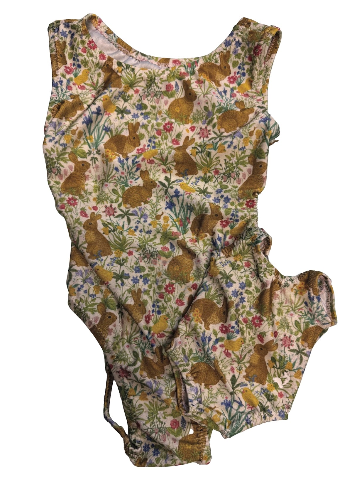 Spring Bunny Leotard & Doll Set - Foxy's Tumble Tot Collection - Sizes 2T to 6 - Foxy’s