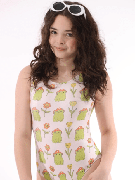 McRibbit Frog Leotard - Gymnastics & Dance Leotard for Girls - Foxy's - Foxy’s