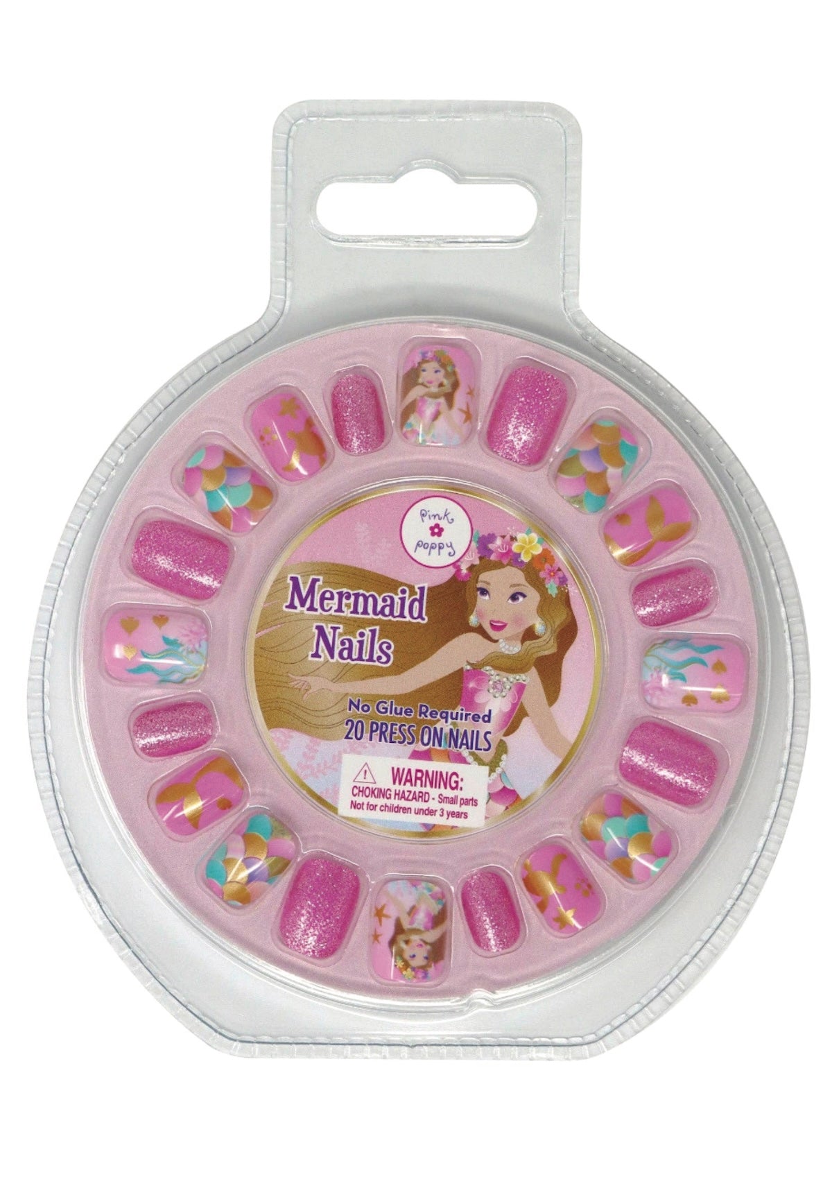 Enchanted Mermaid Press On Nails for Girls | Foxy's - Easy Application! - Foxy’s