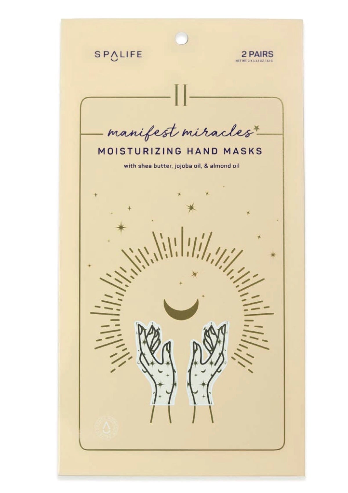 Manifest Miracles Moisturizing Hand Masks - 2 Pairs - Foxy’s