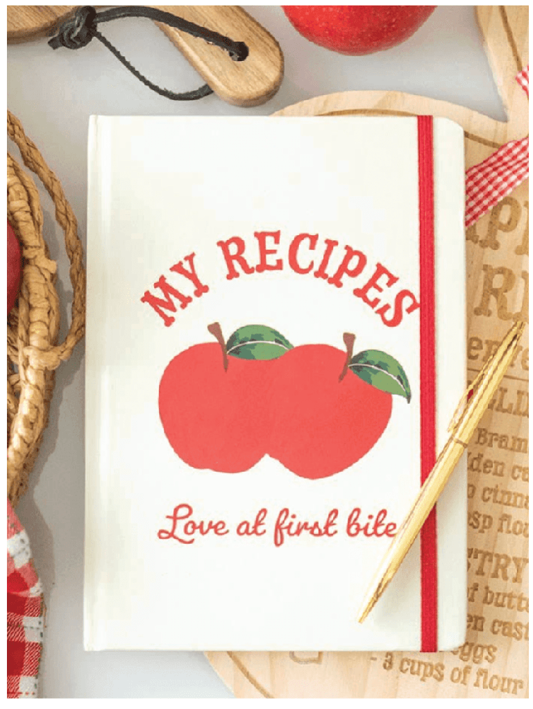 My Recipes & Notebook with Pen - Foxy’s