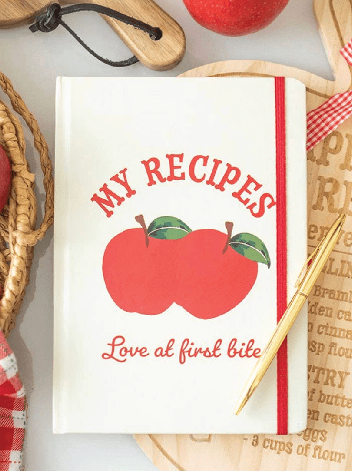 My Recipes & Notebook with Pen - Foxy’s