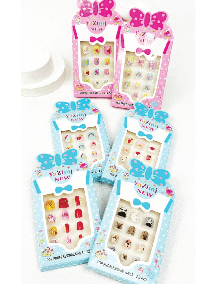 Myster Lovely Press On Kids Nails Set - Foxy’s