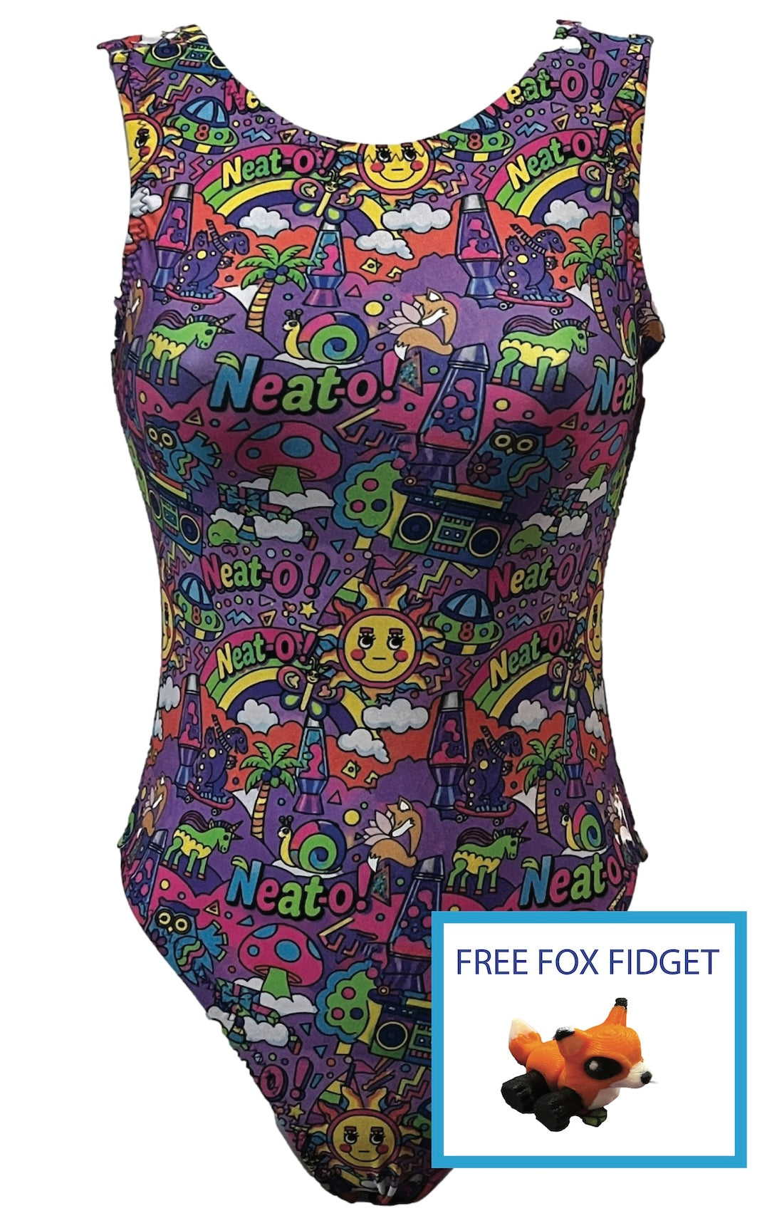 Neato Foxy's Leotard that comes with a free 3D fox fidget