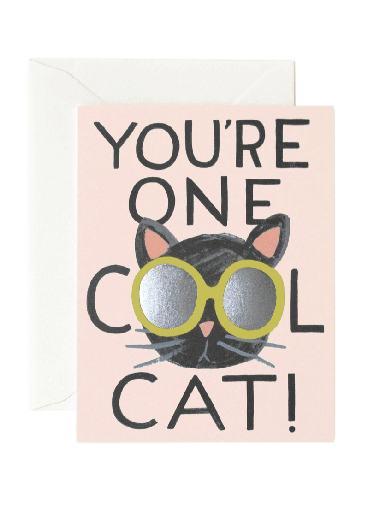 Cool Cat Card - Foxy’s