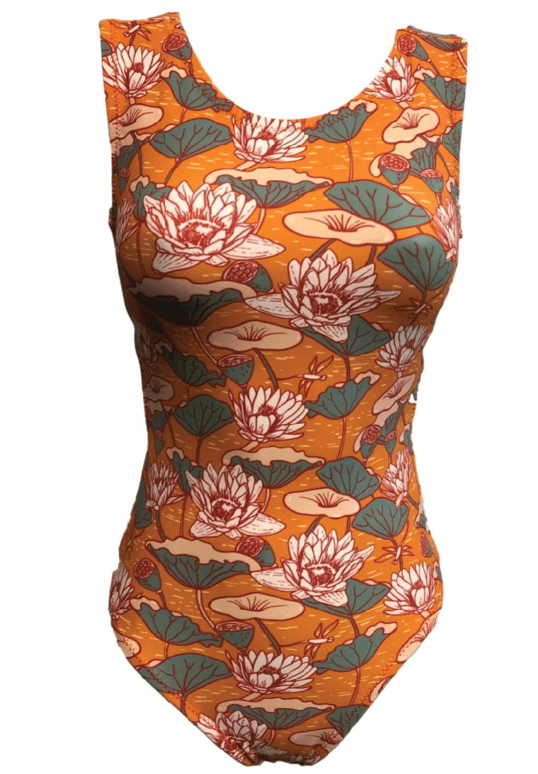 Ultra Soft Lotus Gymnastics Leotard - Made in USA - Foxy's Leos - Foxy’s