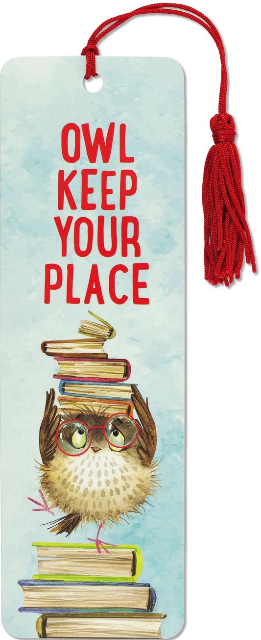 owl keep your place bookmark