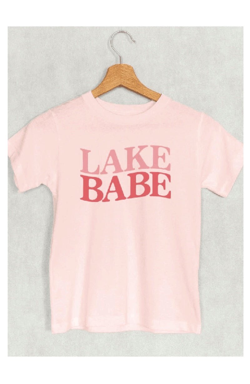 Lake Babe Tee - Girls 4T - Foxy's Fun & Comfy T-Shirt - Foxy’s