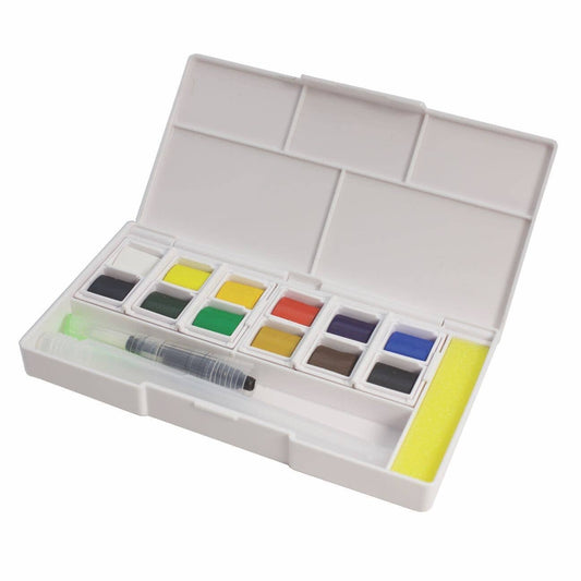 watercolor paint pallet set