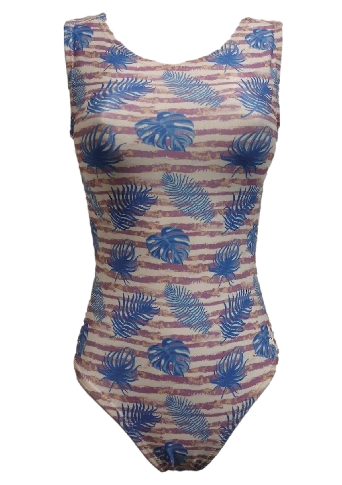 Palm Parade Gymnastics Leotard - Tropical Print, Foxy's Leos - Foxy’s