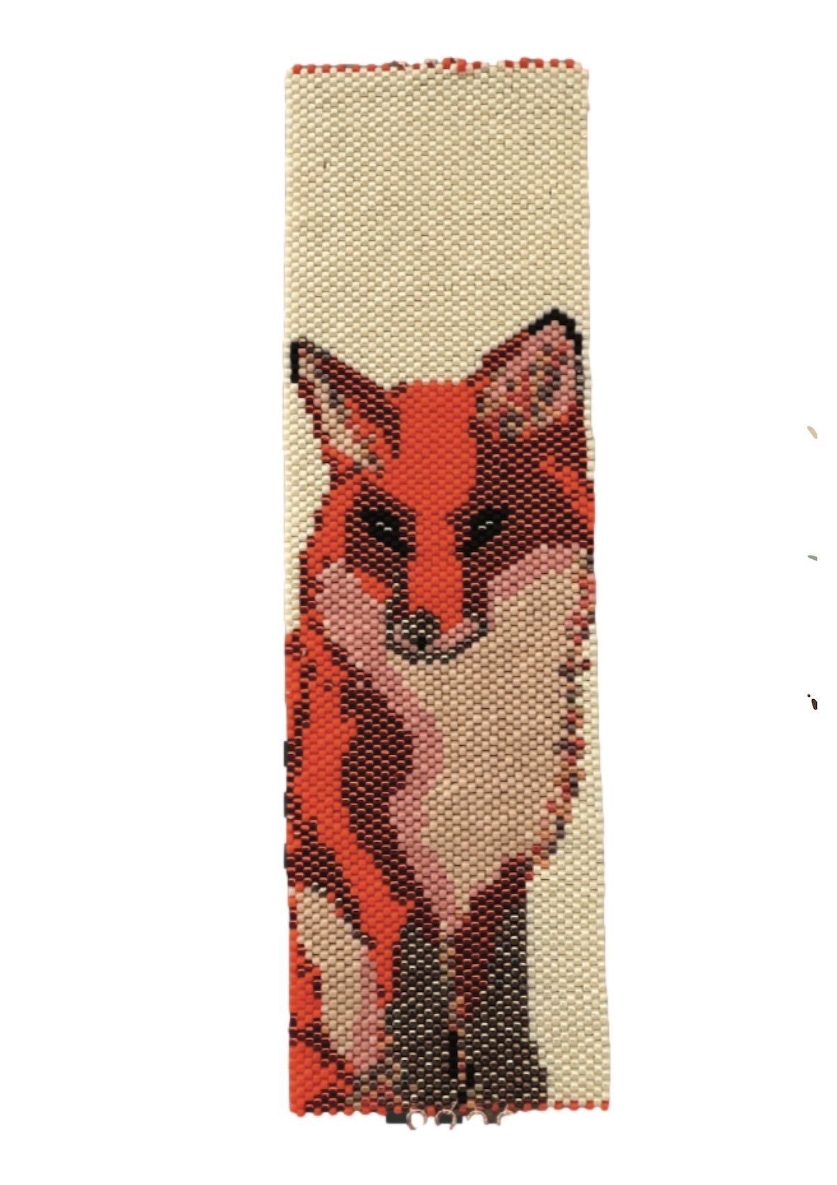 Fox Bracelet - Peyote Stitched Beaded Jewelry - Foxy's Leos - Foxy’s