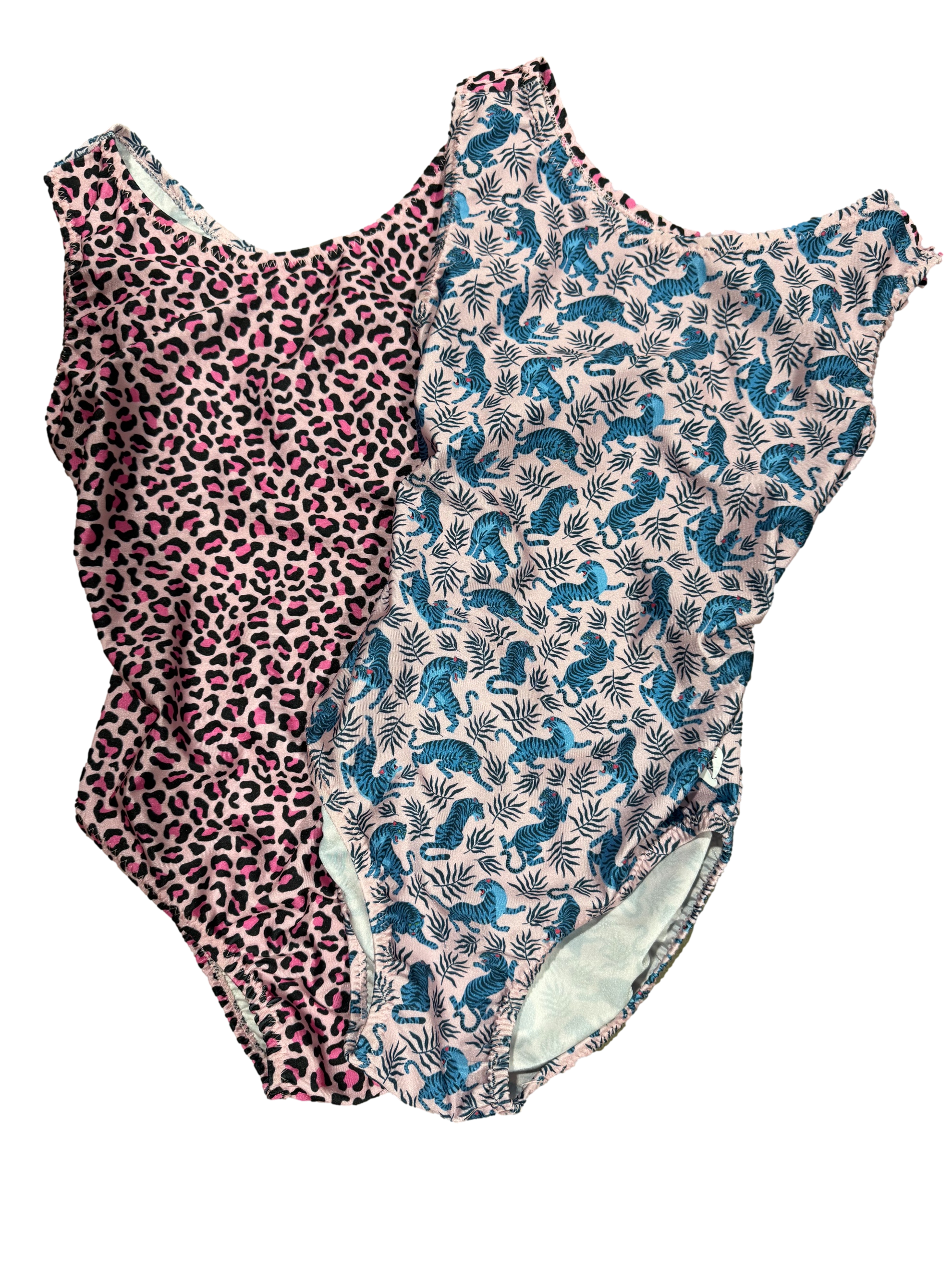 pink cheetah foxys leotards
