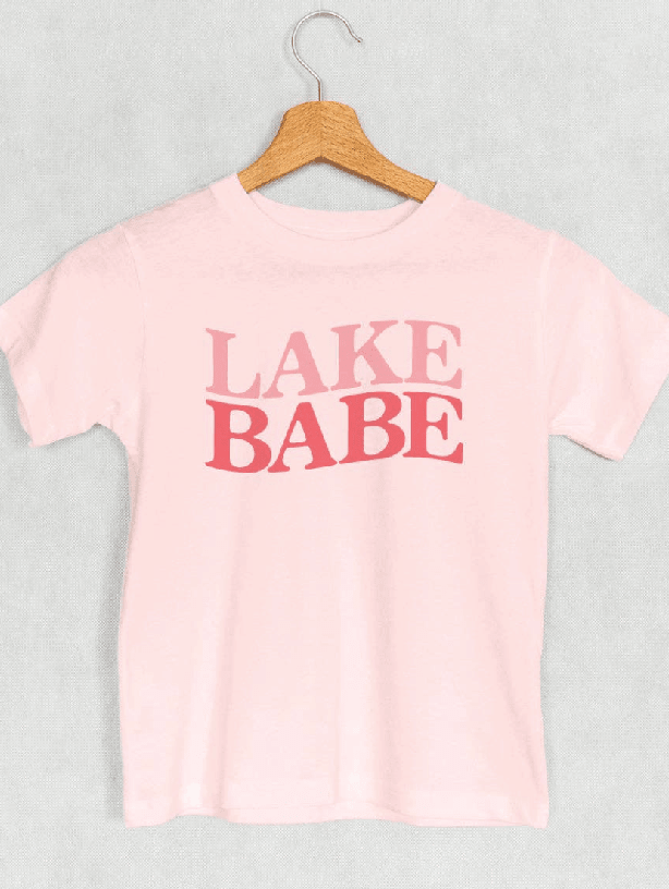 Lake Babe Tee - Girls 4T - Foxy's Fun & Comfy T-Shirt - Foxy’s