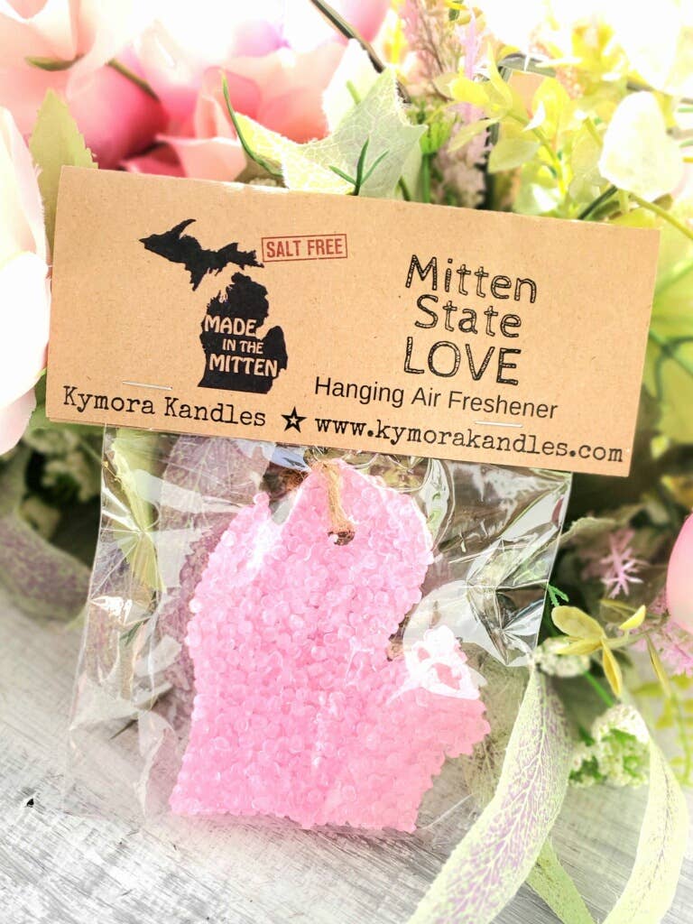 Hanging Air Freshener - Mitten State Love - Foxy’s
