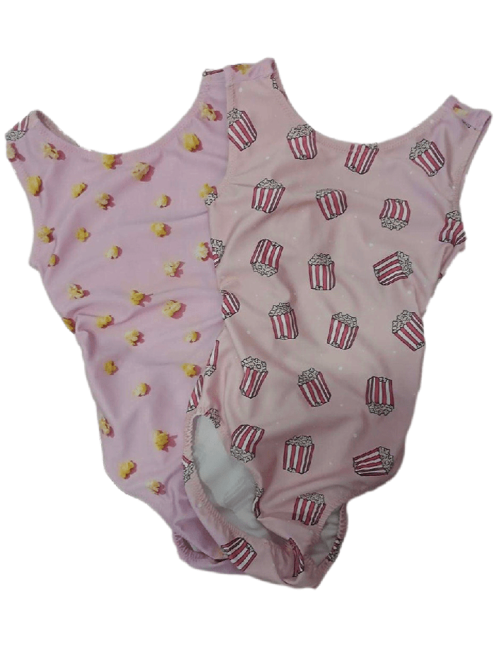 Popcorn Party Vice Versa Leotards for Girls (Which One Will You Choose) - Foxy’s