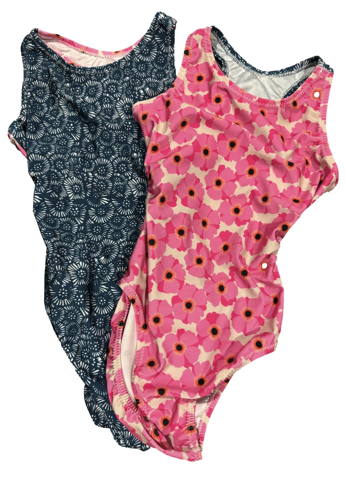 Poppys & Dandelions Gymnastics Leotard | Foxy's T - Back Leotard | Choose Your Style - Foxy’s