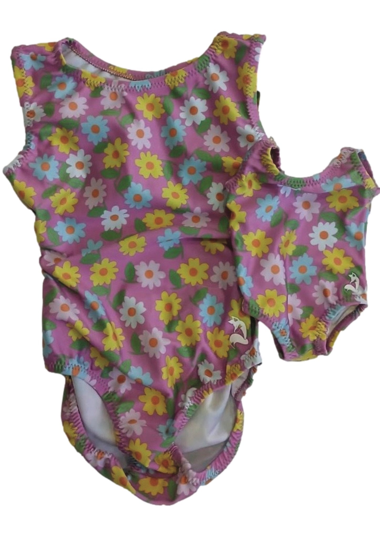 Pretty Flowers Tumble Tot Matching Doll Leo Set - Foxy’s