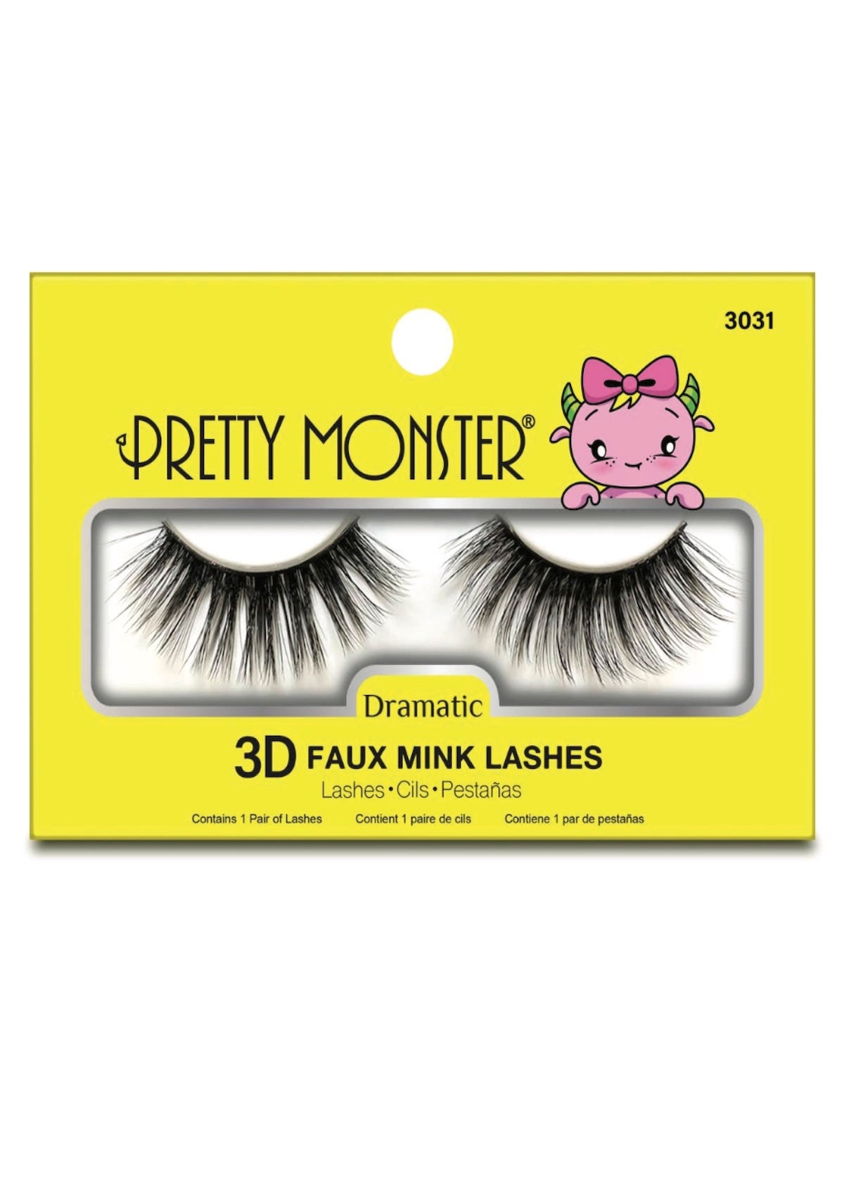 Pretty Monster Dramatic 3D Faux Mink Lashes - Foxy’s