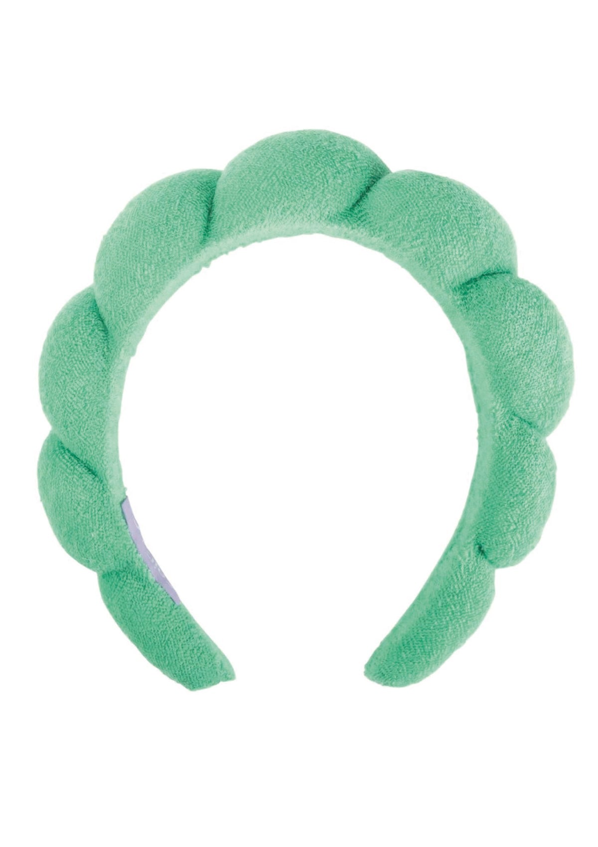 Emerald Plush Spa Headband | Soft Terry Cloth Headband for Skincare & Makeup | Foxy's - Foxy’s