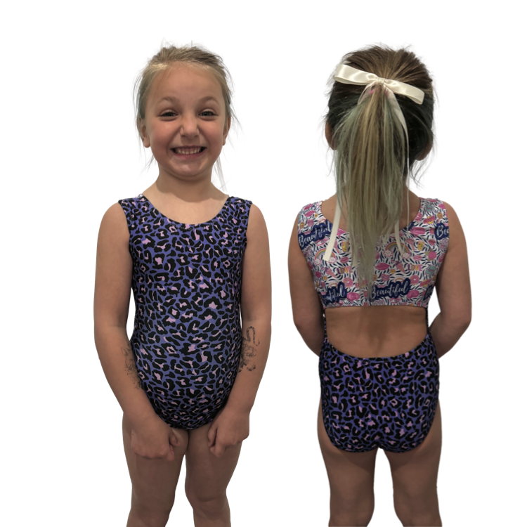 purple beautiful vice versa leotard