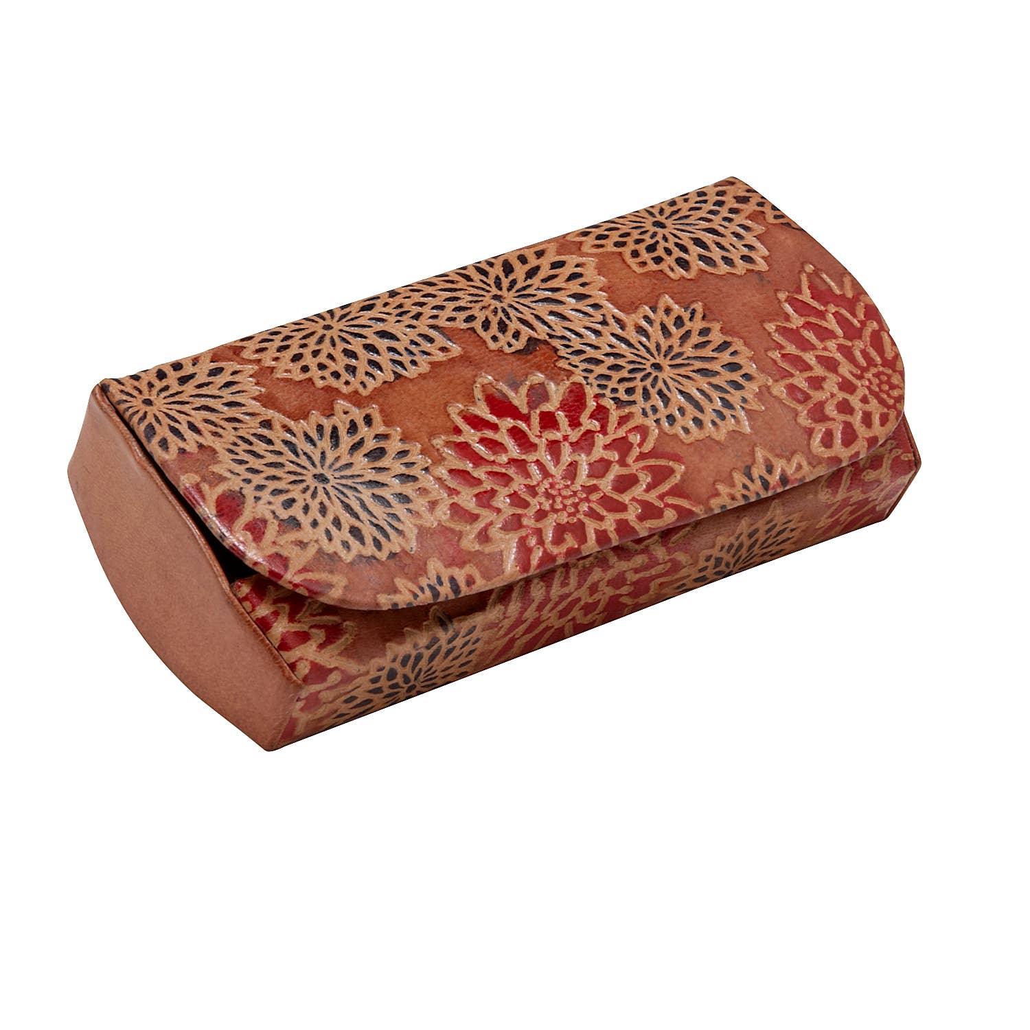 Leather Glasses Case Red - Foxy’s