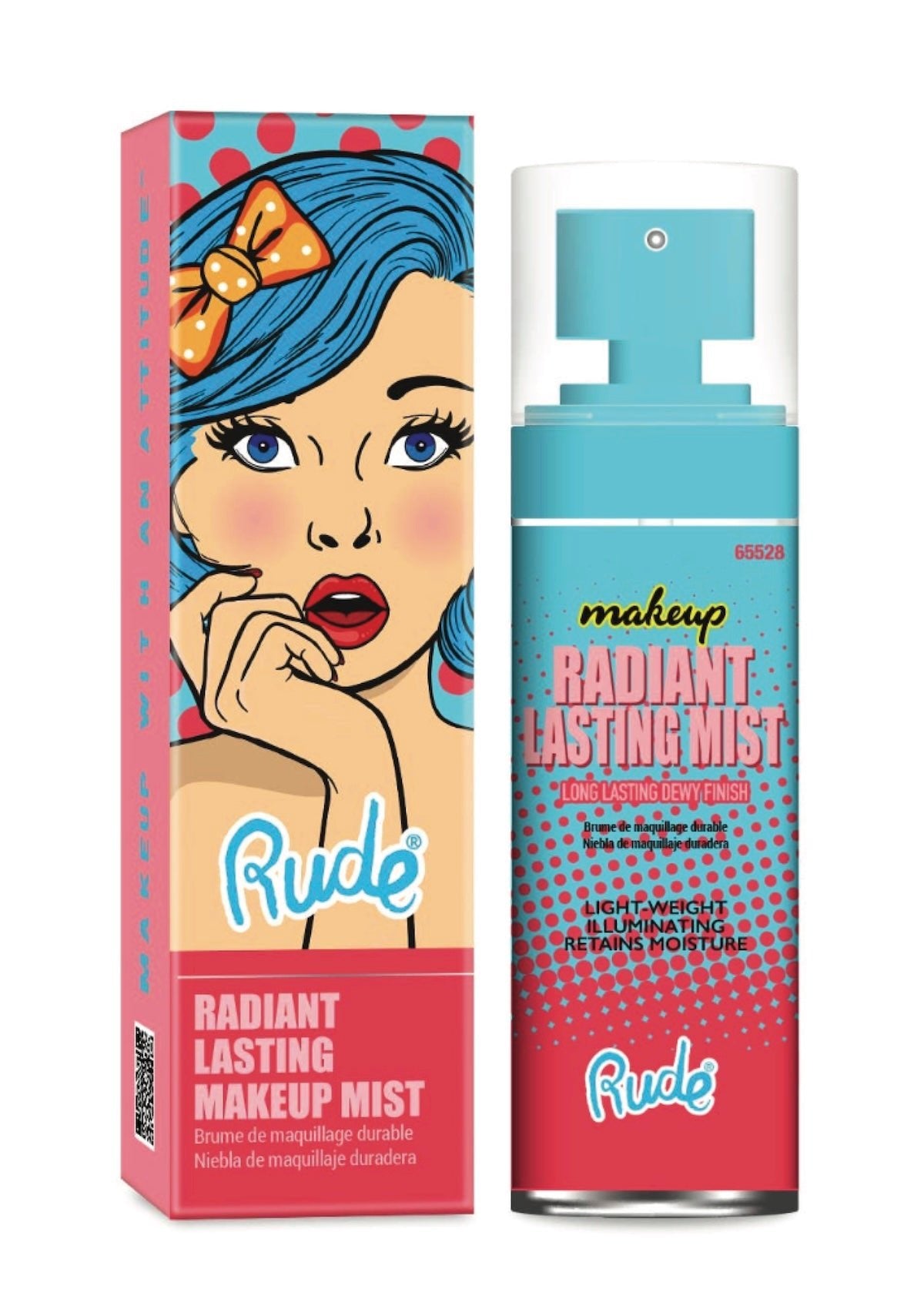 Radiant Lasting Makeup Mist - Illuminating Setting Spray for a Glowing Look - Foxy’s