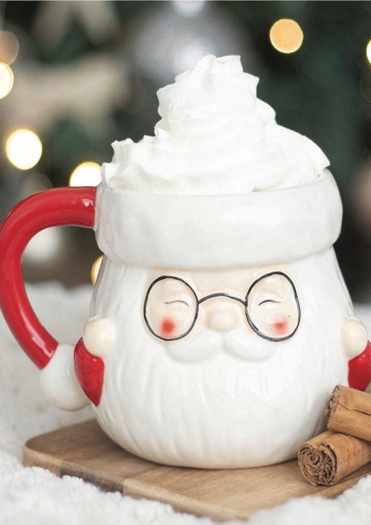 Santa Claus Shaped Christmas Mug - Foxy’s